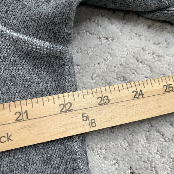 The North Face Gordon Lyons 1/4 Zip Fleece Pullover Mens Large Gray NF0A3YR8 - Picture 4 of 6